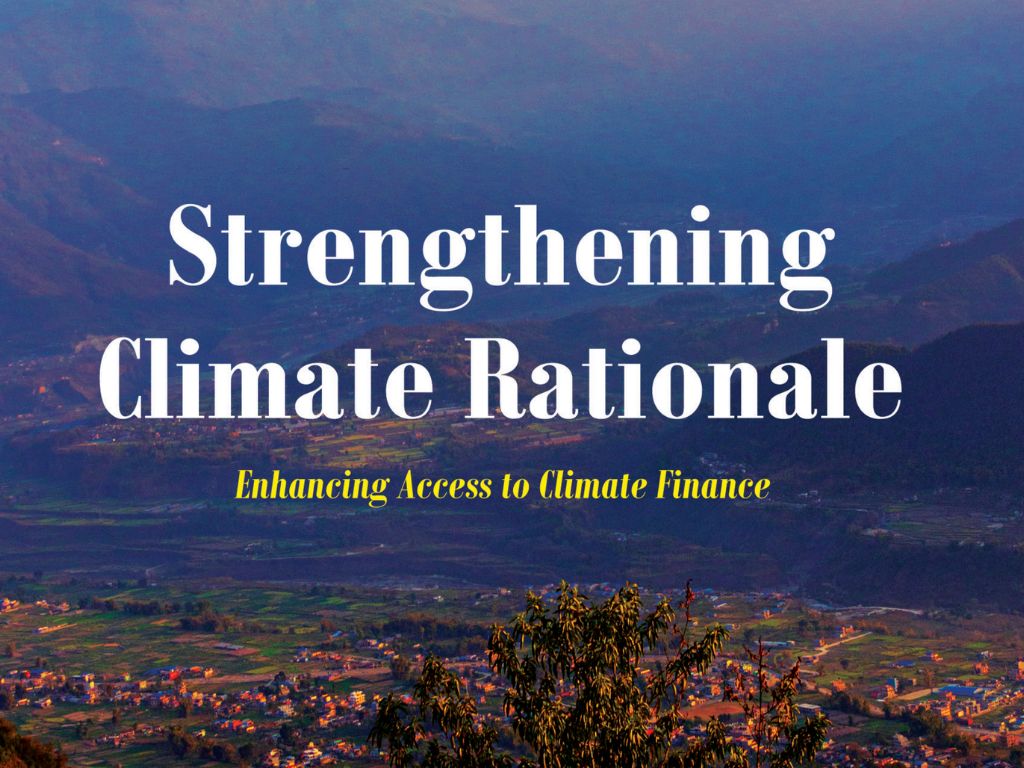 Nepal Strengthening Climate Rationale- Full Report 